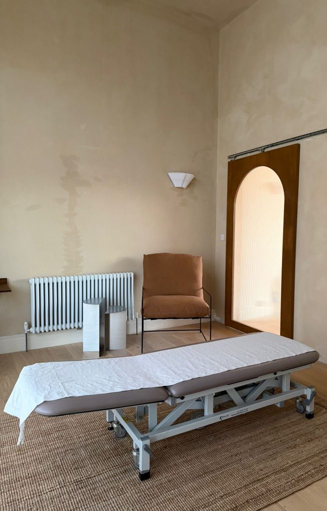 Billie Studio's Osteopathay Treatment Room Taking Shape