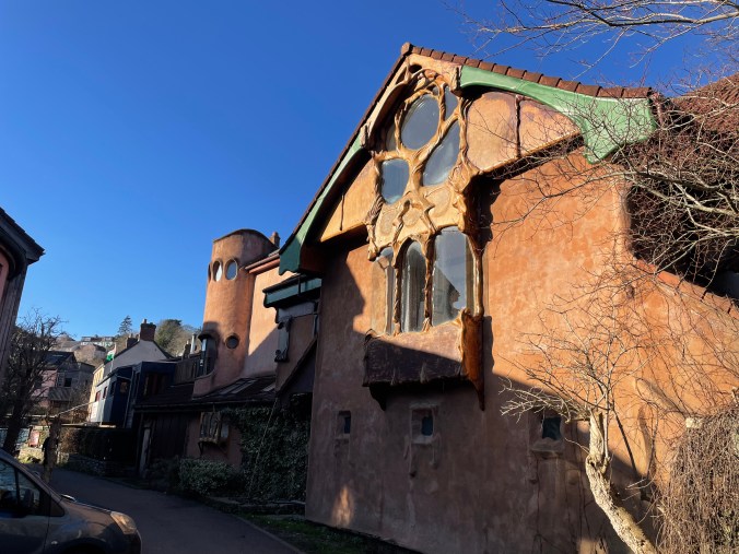 MS Was So Impressively In Control OF Chrismas Lunch (Ably Supported BY His Sous Chefs) That He Was Able To Take Us For a Walk Through St Werburghs, A Very Bohemian Part Of Bristol