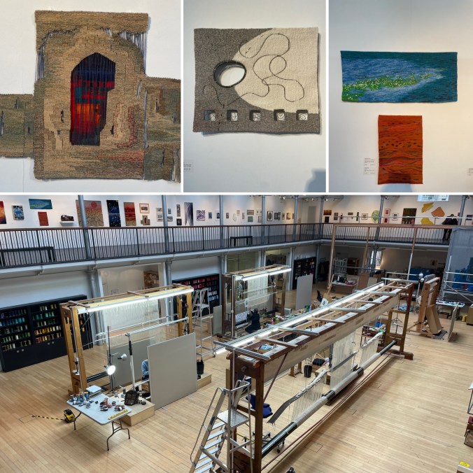 The Dovecot Studio And Some Of The Tapestries On The Balcony