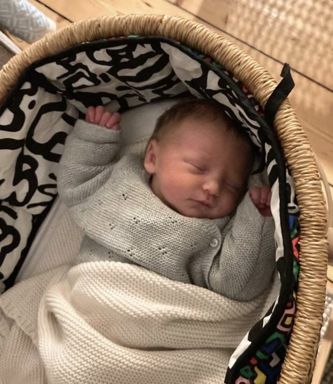 Early Glimpse Of The New Arrival in Edinburgh