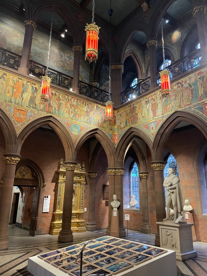 Entrance Hall Of The Scottish National Portrait Gallery