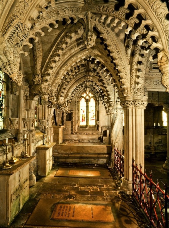 Rosslyn Chapel Interior