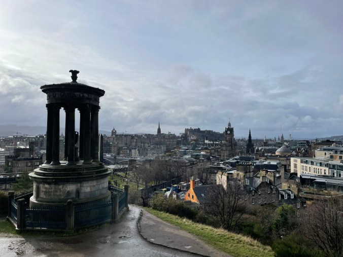 View From Outside Cafe Calton