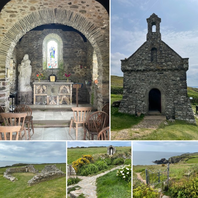 St Non's Chapels And Well