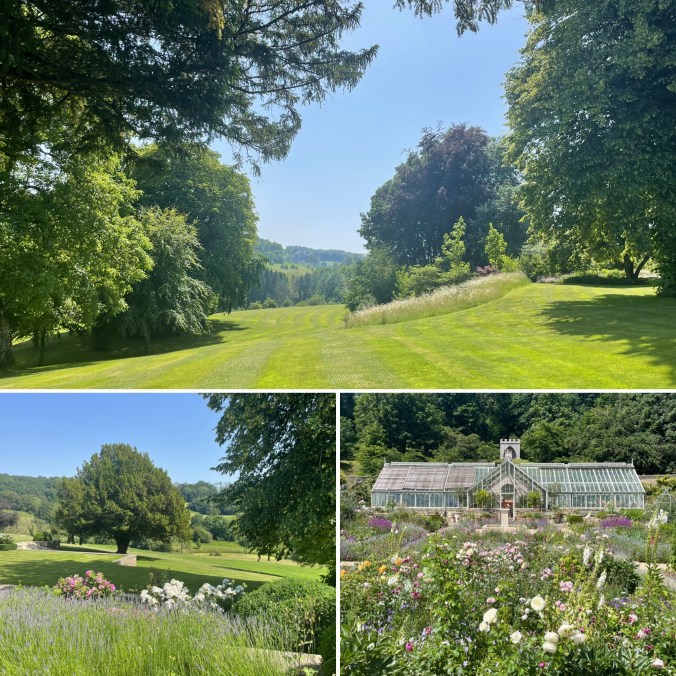 Parkland Surrounding Lasborough Park Gardens And The Wonderful Walled Garden And Greenhouse