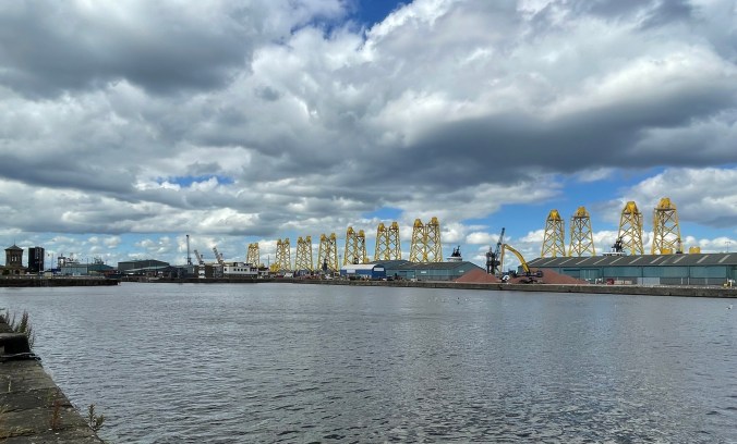 'Minions' and 'Tripods', Port of Leith
