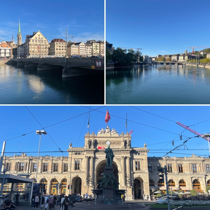 Zurich - A Brief Stop Off To Stretch Legs And Change Trains