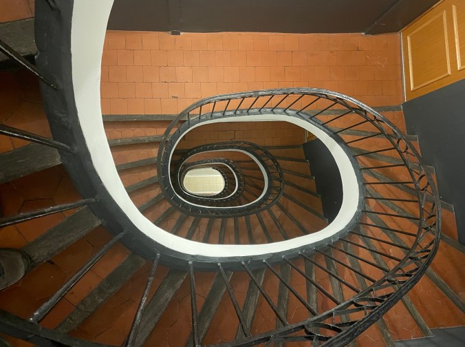 100 Steps in Our First Hotel Of The Trip - Good Job We Are Reasonably Fit!