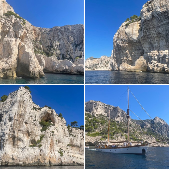 Views Of The Calanques From Our Boat