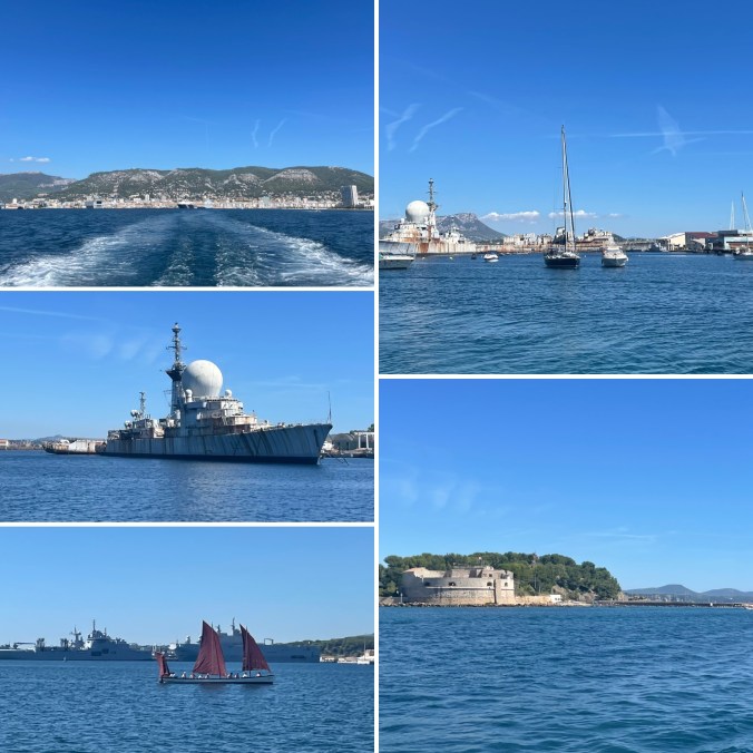 Views Of Toulon From The Ferry To/From Saint-Mandrier-Sur-Mer